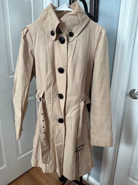 Steve Madden Double Breasted Spring Trench Coat